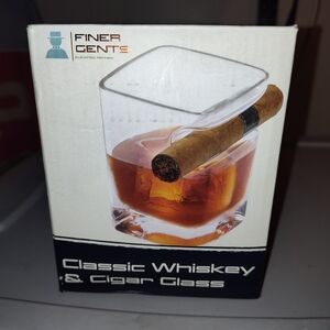 Classic Whiskey & Cigar Glass - Clear
